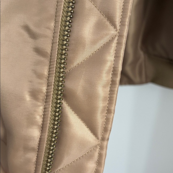 Anine Bing Leon Bomber Jacket in Sepia, Size Small - Picture 17 of 17